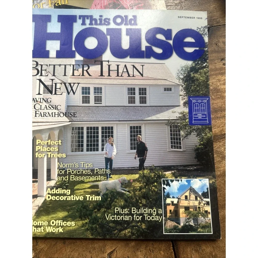 Lot of 13‎ THIS OLD HOUSE Magazines From 1999 to 2001